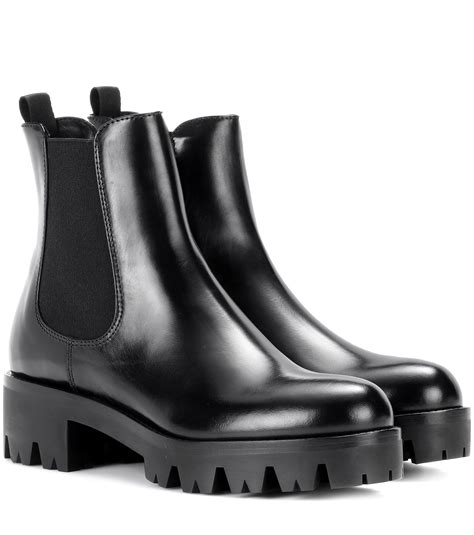 black mens prada boots|prada black boots women's.